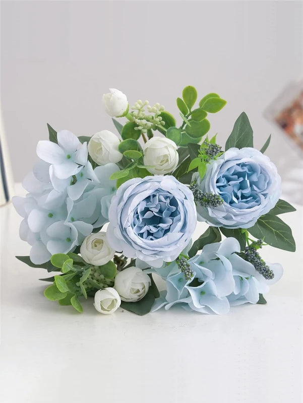 Silk Peony Artificial Flowers – Wedding & Home Décor Bouquet