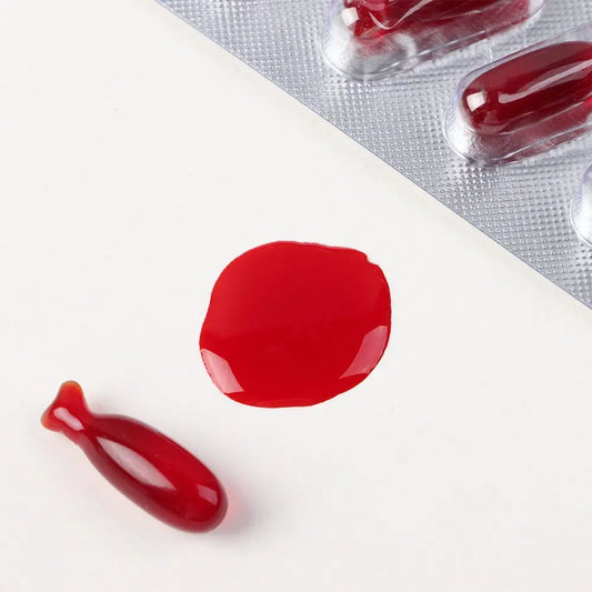 10pcs Fake Blood Pills Prank Toy Hematemesis Capsules Halloween April Fools Day Party Props Funny Scary Vampire Supplies Peaceful Pleasures Health and Wellness