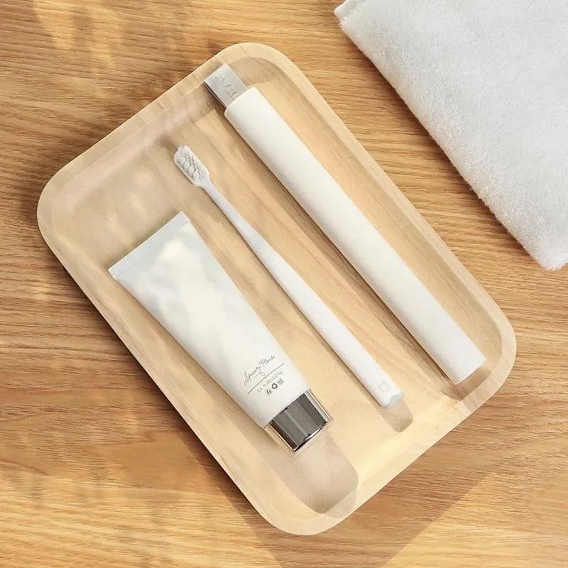 Portable Toothbrush Holder Lid Suitable Travel Camping Storage Box