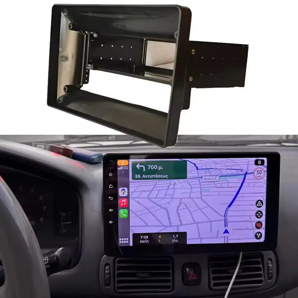 1 Din 9/10 Inch Car Stereo Radio Fascia Frame Adapter Panel
