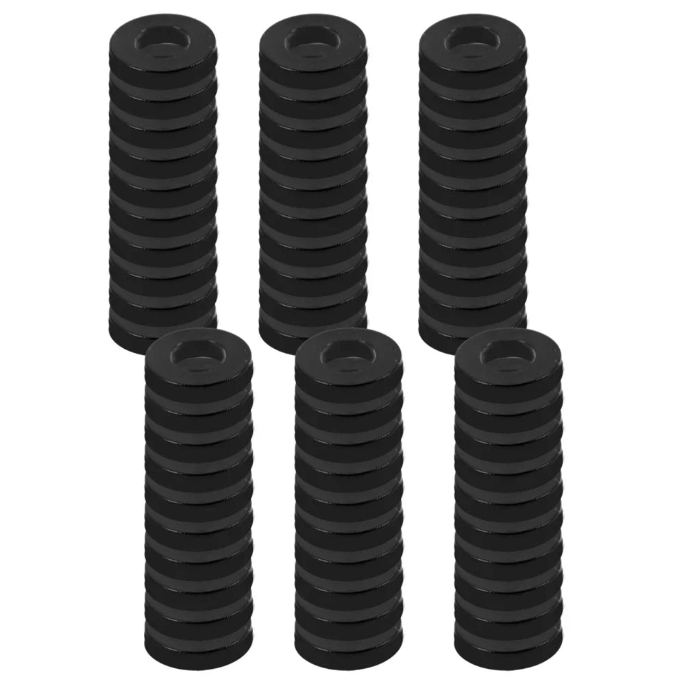 60pcs Plastic Hinge Washer Rings for Interior Doors | 0.5–1.2mm