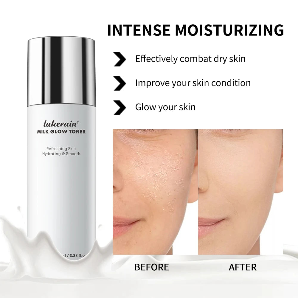 Milk Soothing Toner Moisturizing Water For Face Facial Toner Natural Houttuynia Cordata Extract Refresh Claming Skin Peaceful Pleasures Health and Wellness