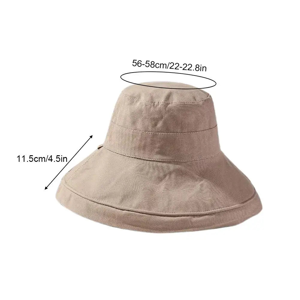Double-Sided Printed Sun Hat Dual-Style Reversible Wear Sun Protection Windproof Rope Flower Print Wide Brim Fisherman Hat Women Peaceful Pleasures Health and Wellness