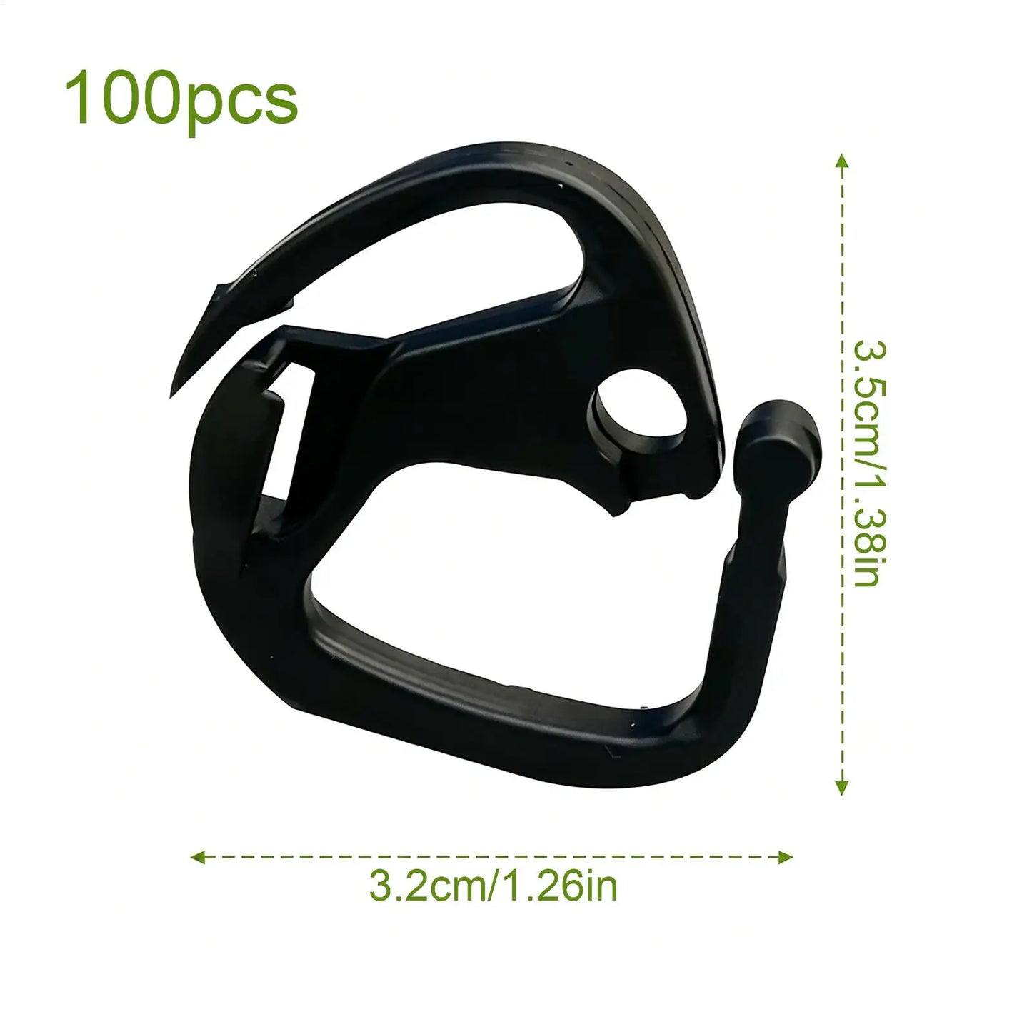 Shade Net Clips 100-Pack – Heavy Duty Tarp & Fabric Clamps