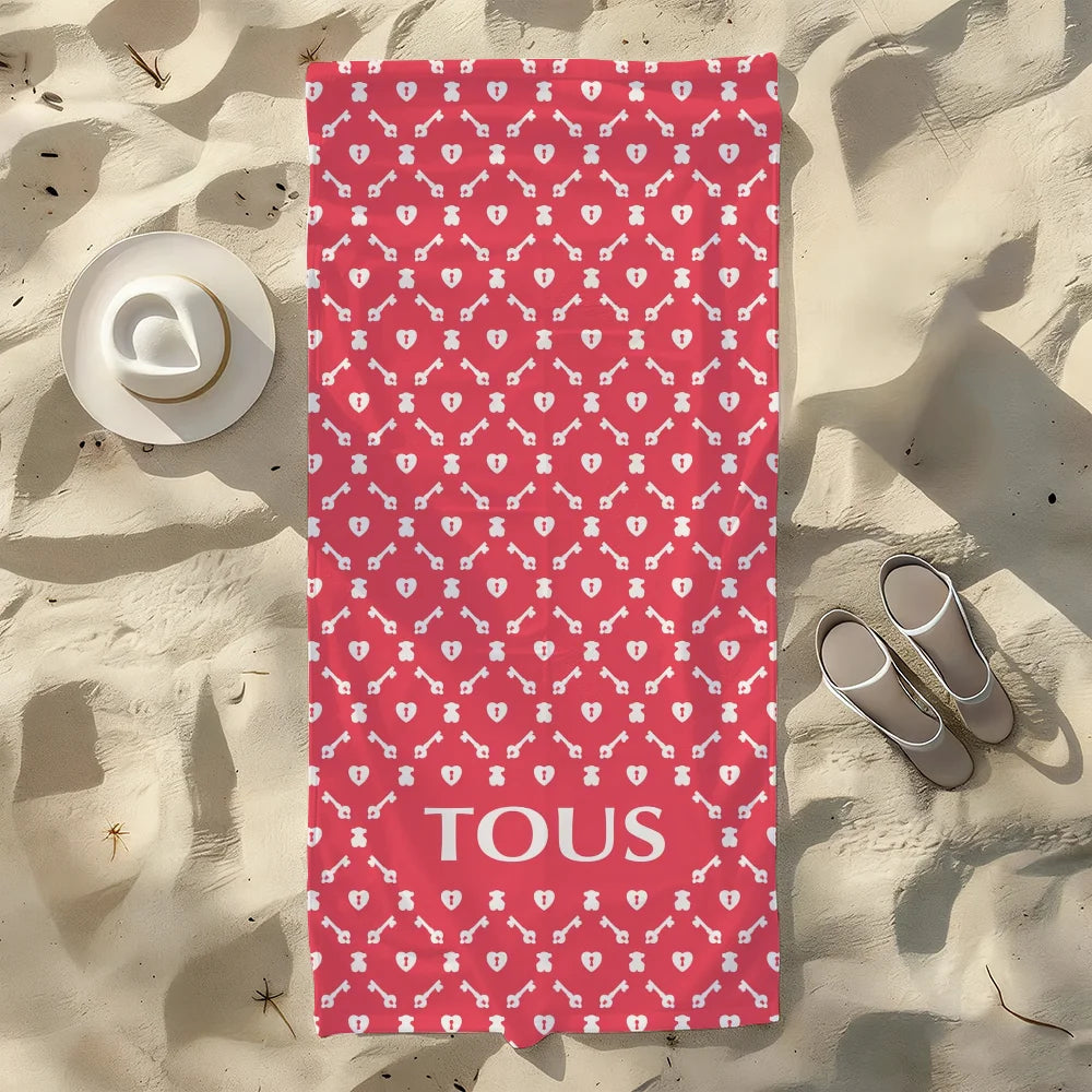 Quick-Dry Printed Beach Towel | Swim, Yoga & Gym All Sizes