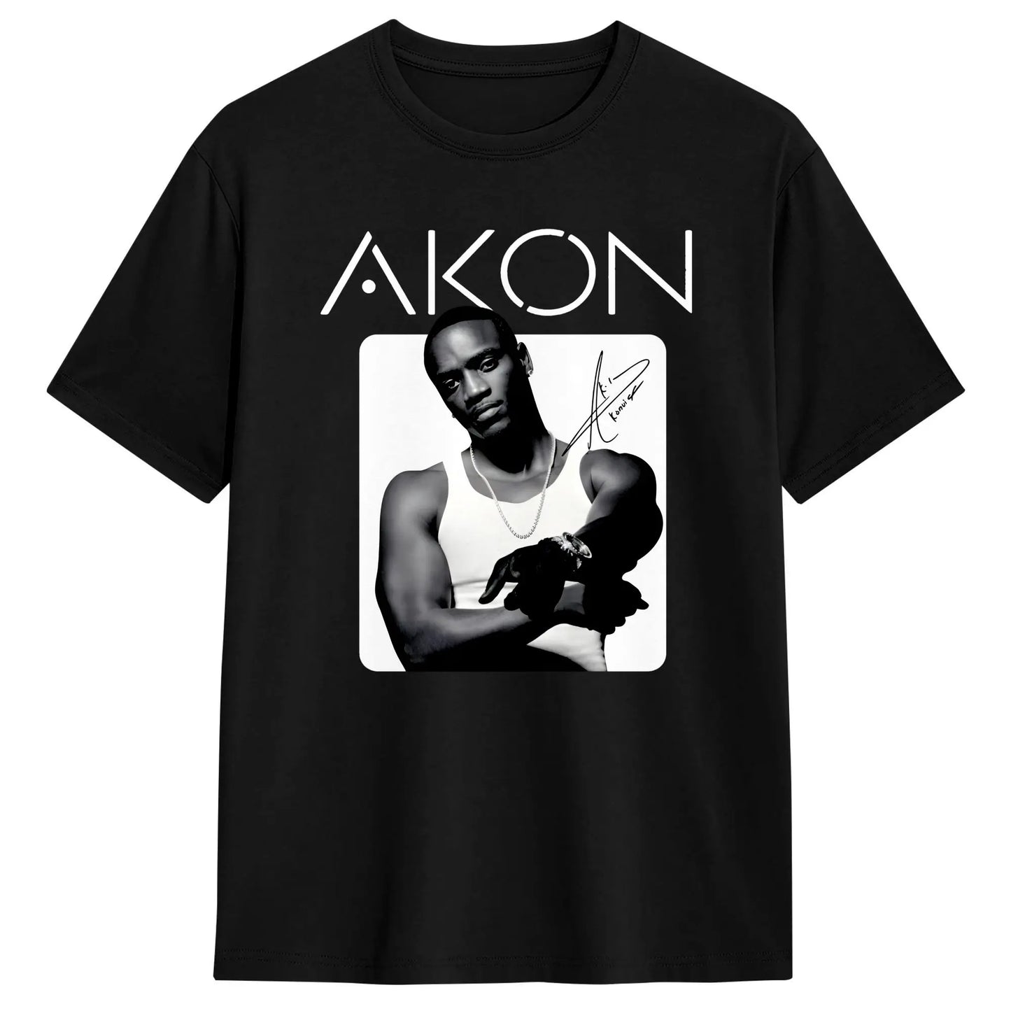 Akon Nights Like This Tour 2026 Men's Cotton T-Shirt S–6XL