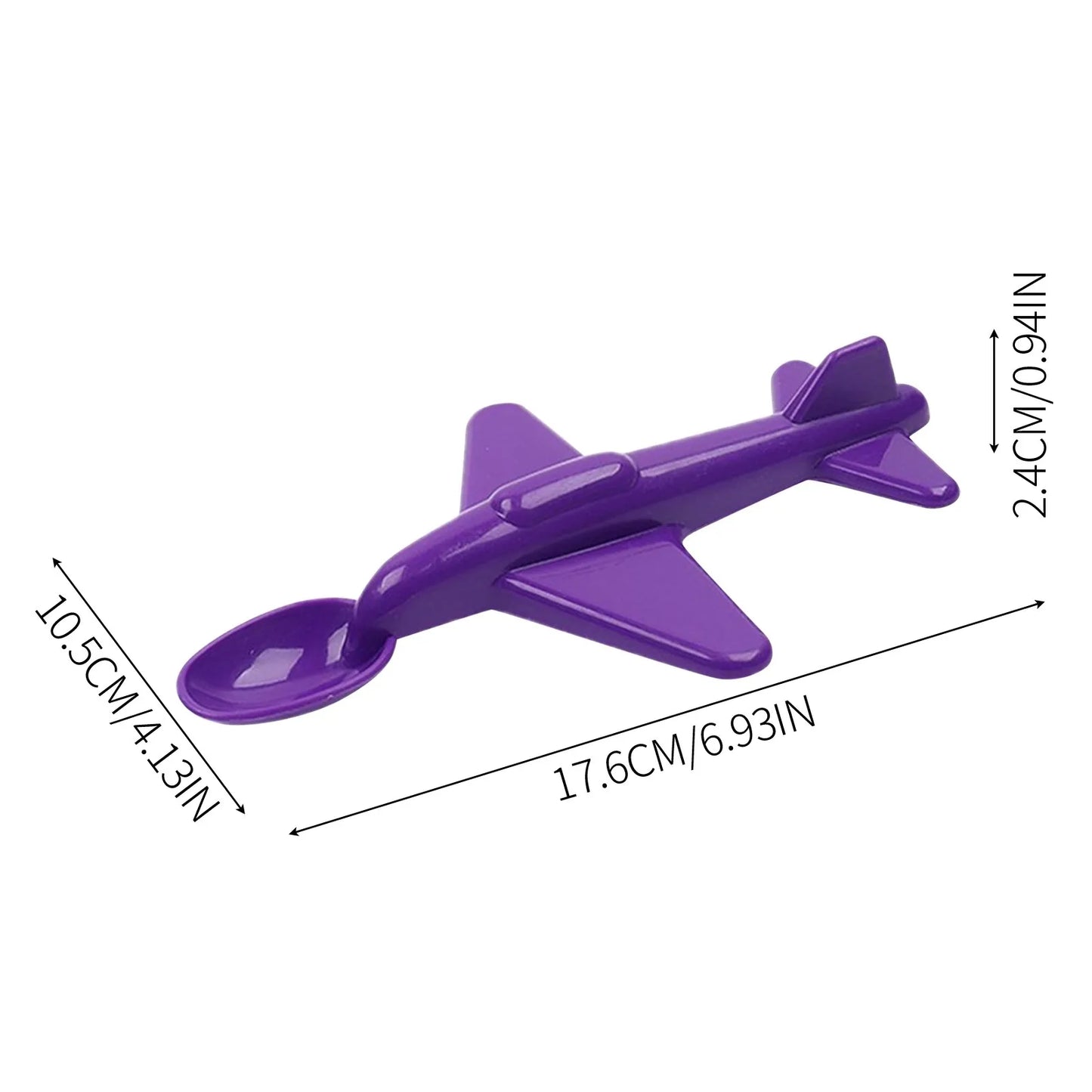 Airplane Baby Feeding Spoon – Toddler Training Cutlery