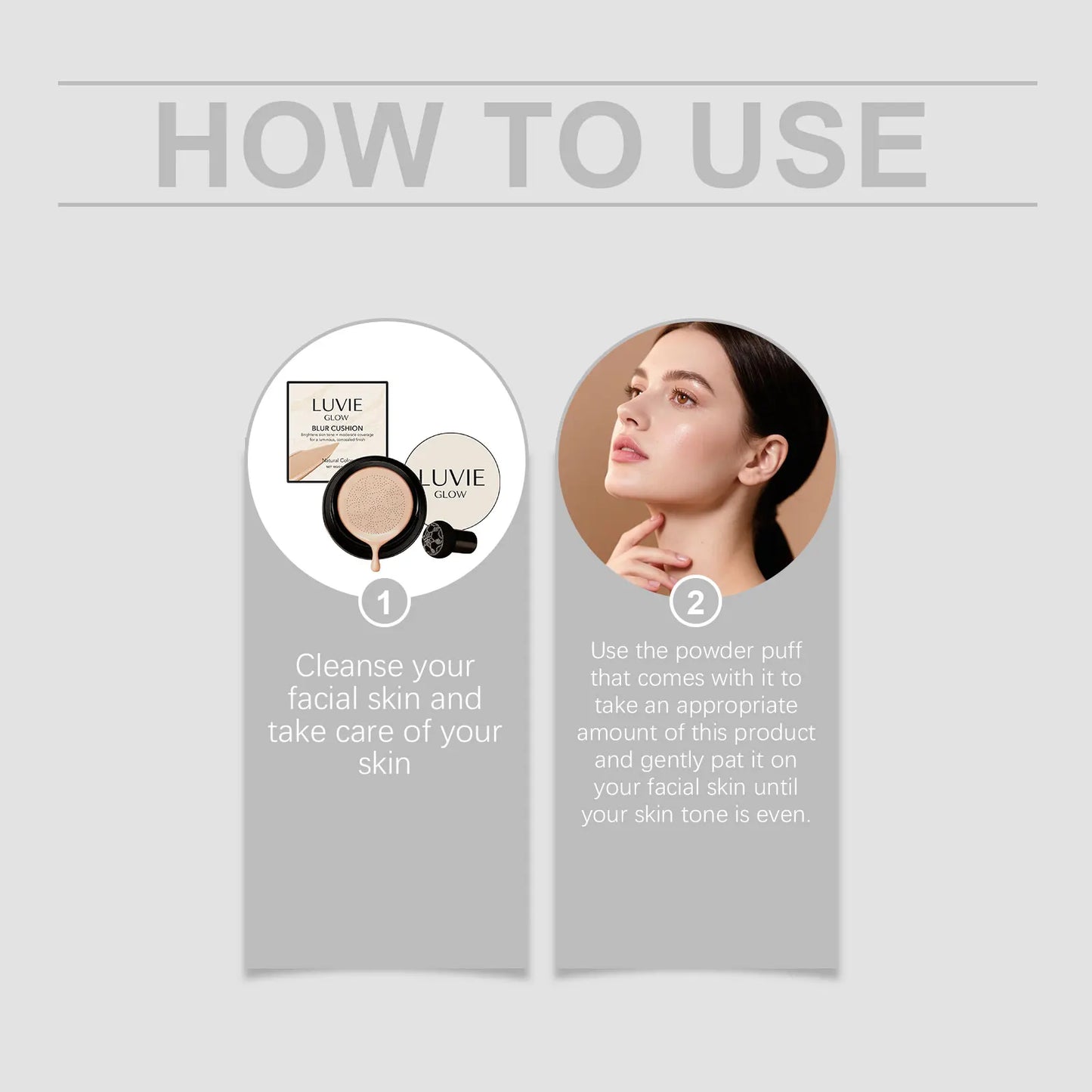 Mushroom Head Air Cushion CC Cream – Waterproof & Oil Control