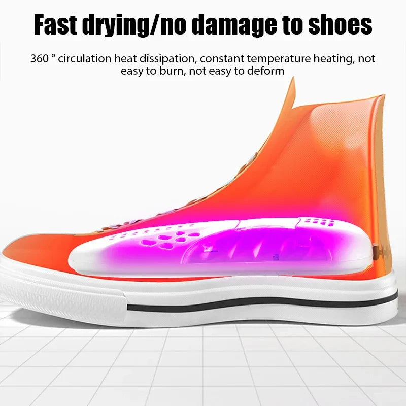 HOMEFISH UV Electric Shoe Dryer Deodorizer & Heat Dehumidifier