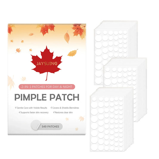 Hydrocolloid Acne Patches – 549 Invisible Pimple Spot Stickers Acne Spot Patches Oasis Select