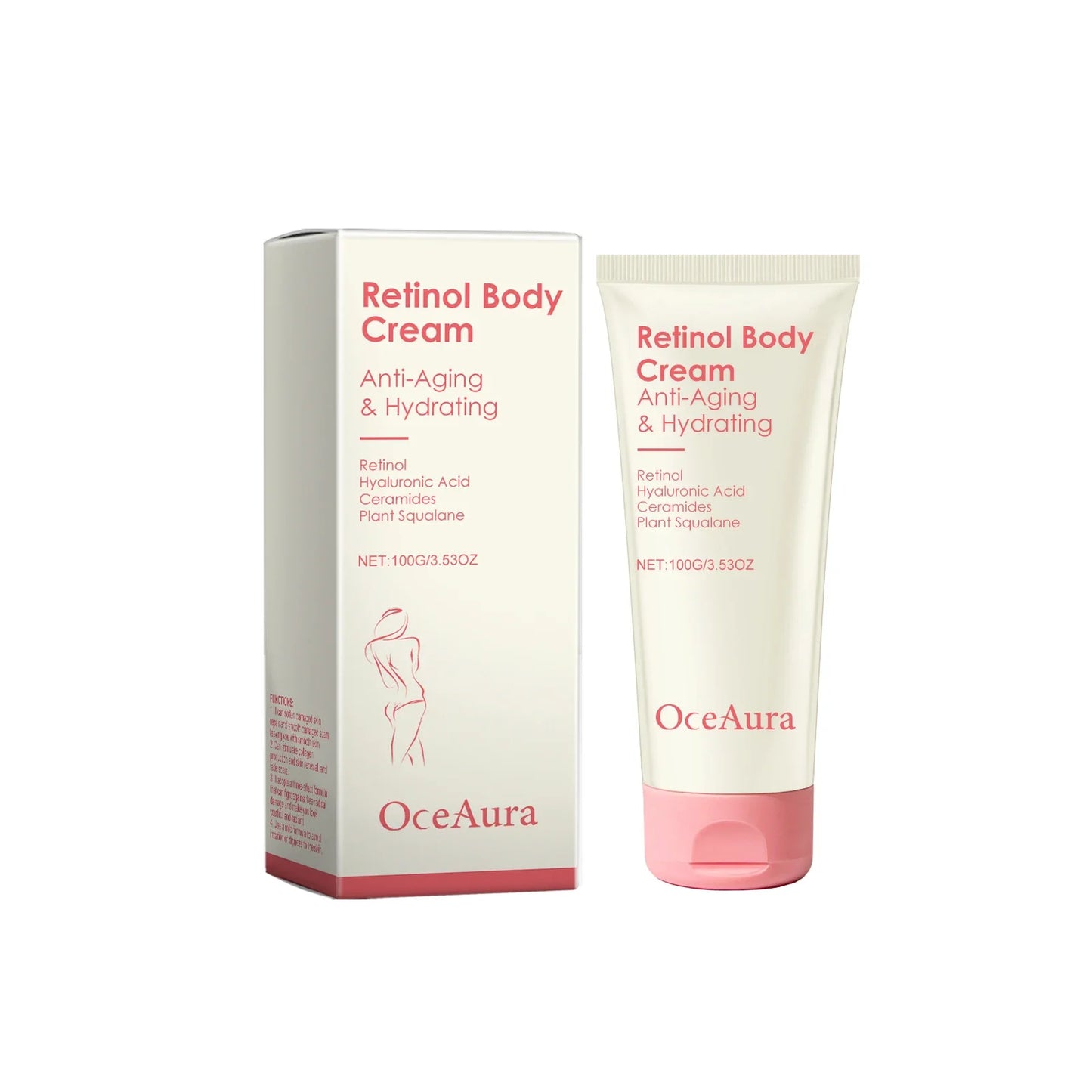 OceAura Retinol Firming Body Cream – Lift, Firm & Hydrate