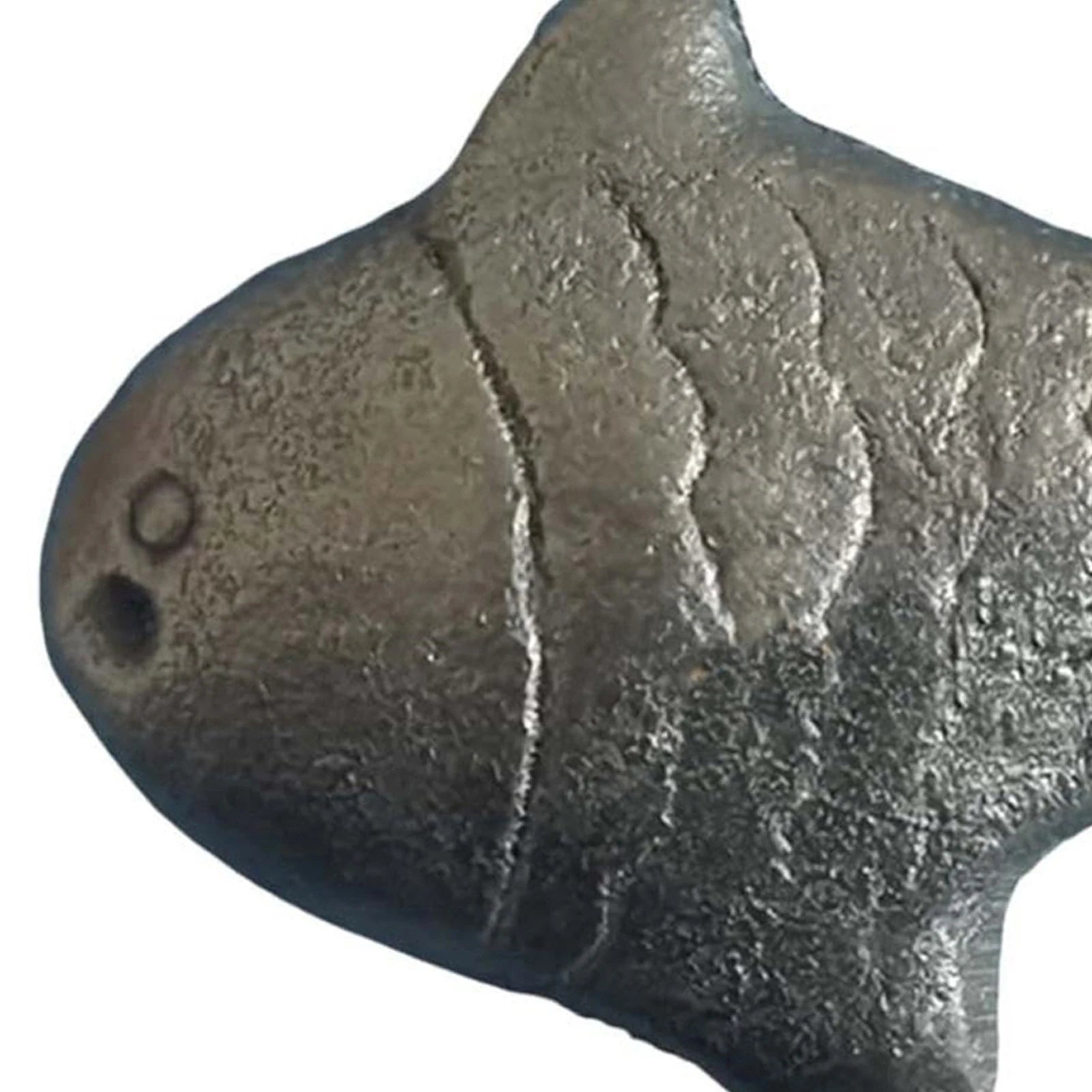 Vintage Cast Iron Fish Ornament Double-Sided Fish Sculpture Gifts for Women Birthday Christmas Peaceful Pleasures Health and Wellness
