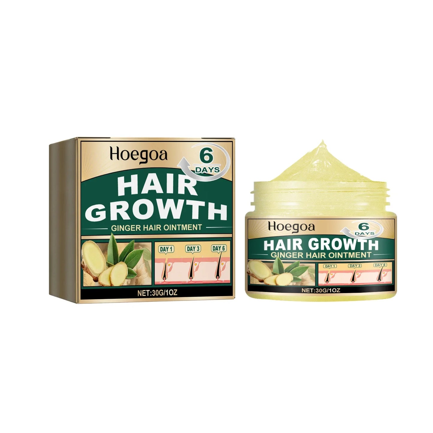 HOEGOA Hair Growth Scalp Cream – Deep Moisture & Repair 30g