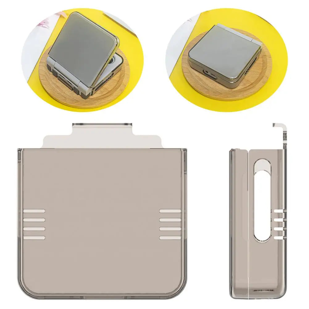 for Miyoo Flip/Miyoo Flip V2 handheld game console Transparent Hard Shell Anti Fall Dust-proof Protective Shell Game Accessories Peaceful Pleasures Health and Wellness