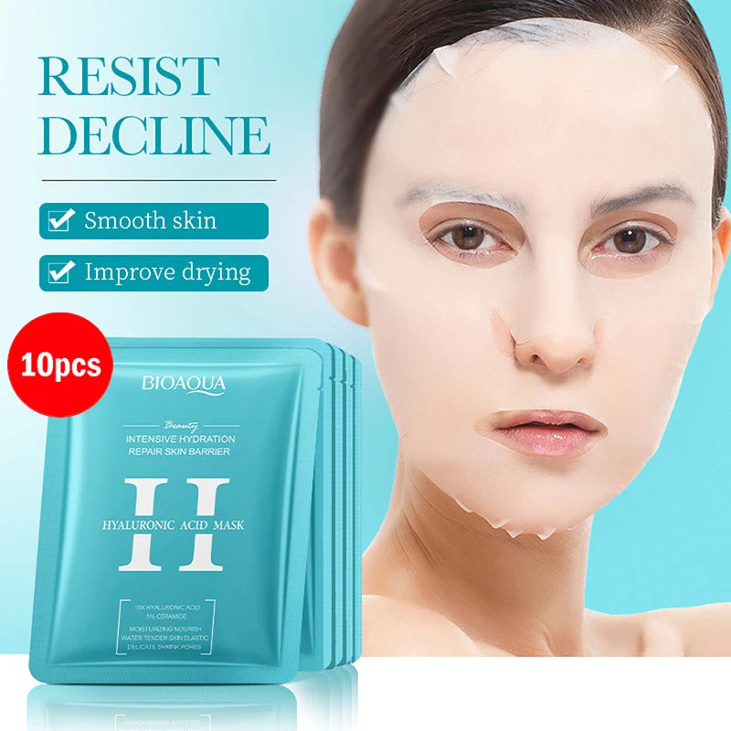 BIOAQUA Snail Hyaluronic Acid Retinol Face Mask 5/10 Pack