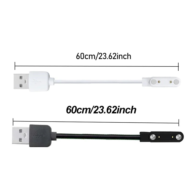 Magnetic Smart Watch Charger Cable – GT1 GT2 Y68 GS10 Universal Peaceful Pleasures Health and Wellness