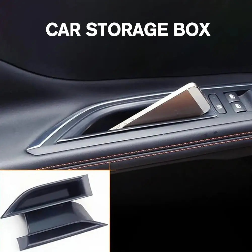 Car Door Handle Armrest Storage Box Case Holder Container Tray Apply For Peugeot 3008 5008 GT 2016-2023 Peaceful Pleasures Health and Wellness