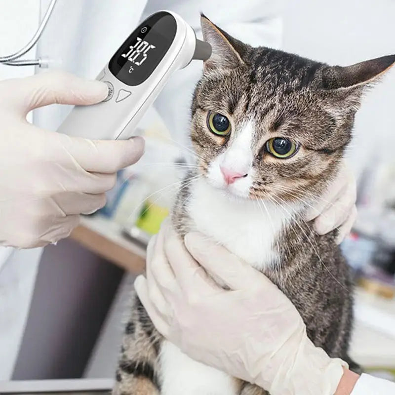 Non-Contact Digital Pet Ear Thermometer for Dogs & Cats