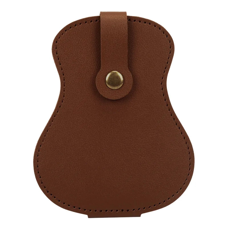 Large Capacity Pick Storage Bag Guitar Picks Box Universal Texture