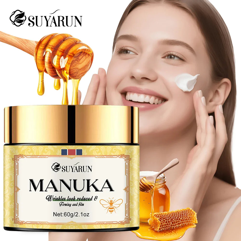 SUYARUN Manuka Honey Collagen & Retinol Face Moisturizer