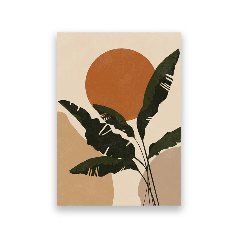 African American Couple Canvas Wall Art | Boho Love Print
