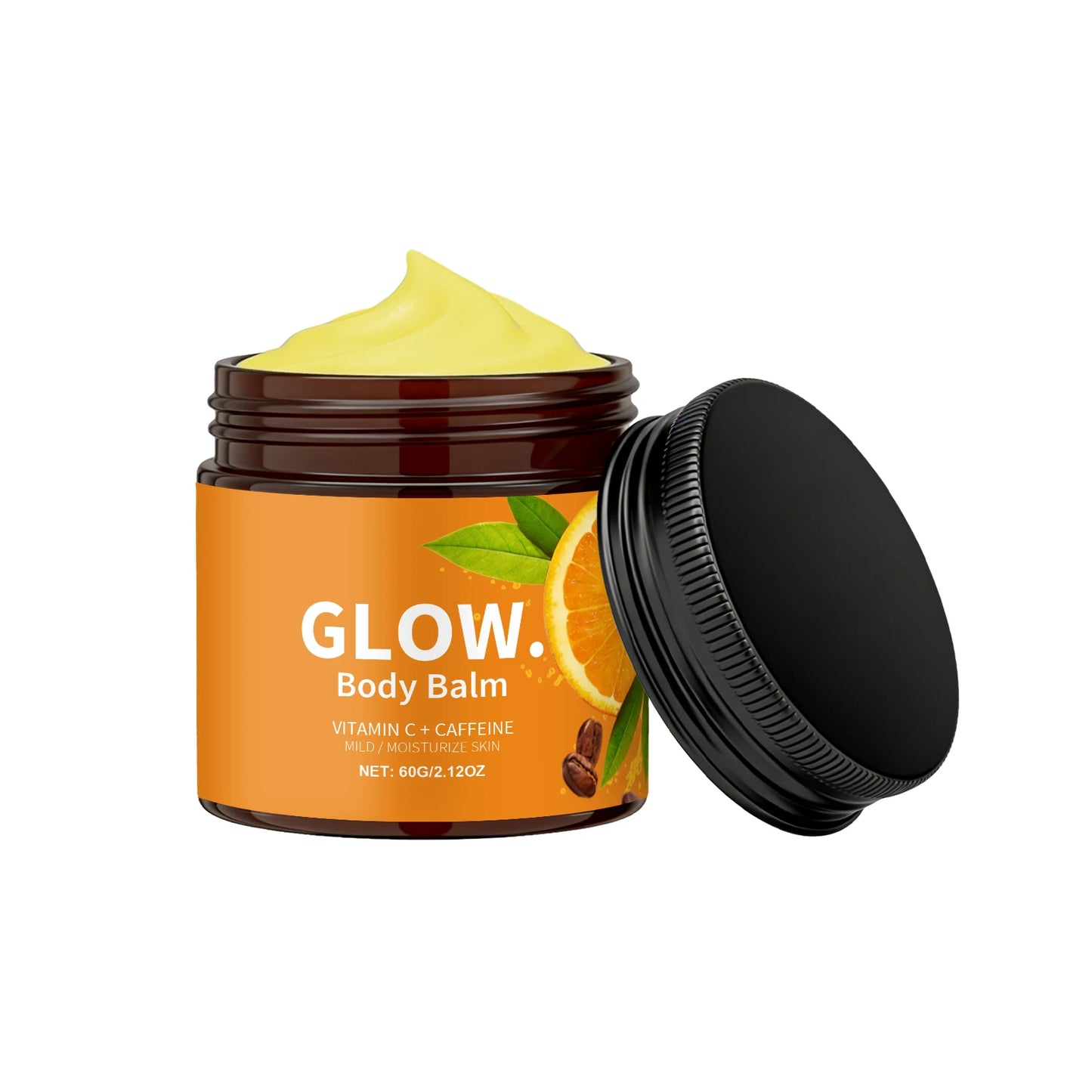 Winter Luxury Moisturizing Body Cream For Dry Skin With Caffeine Shea Butter Deep Hydration Nourishing Lotion Gift Women Men Peaceful Pleasures Health and Wellness Body Cream