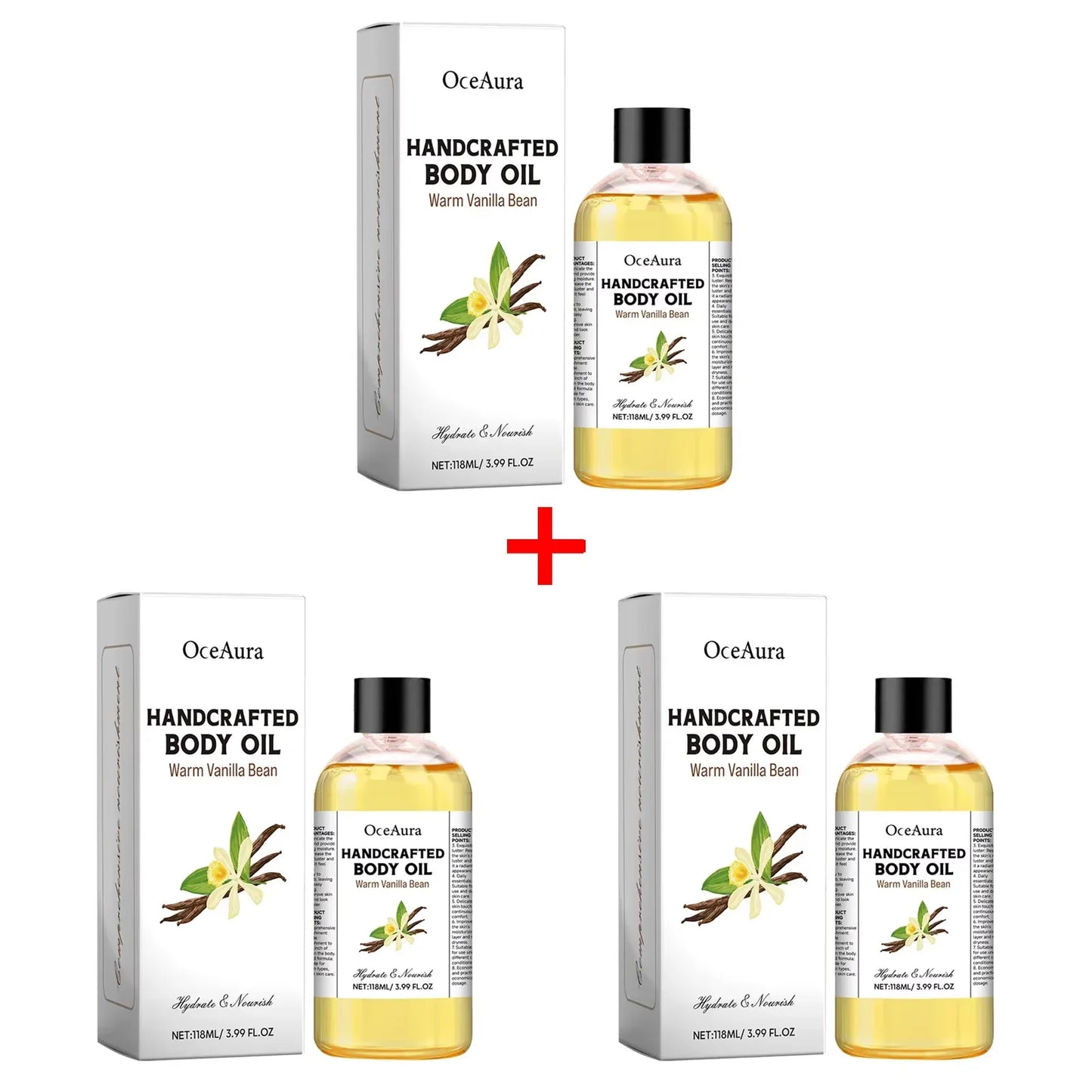 OceAura Body Juice Oil – Moisturizing & Brightening Body Oil