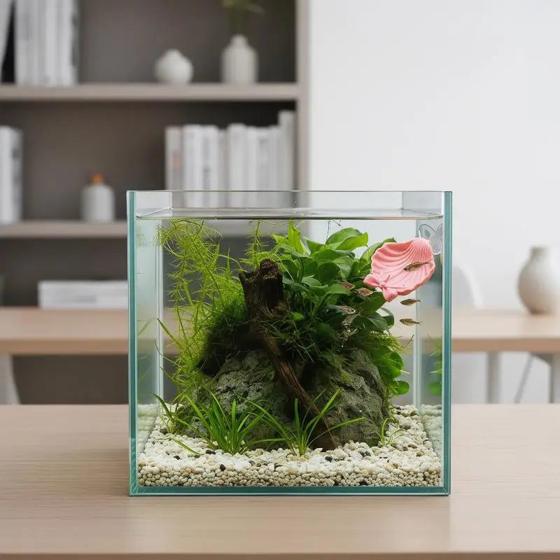 Shell Shaped Betta Feeding Dish with Suction Cup | Tank Decor Aquarium Feeding Tray Peaceful Pleasures Health and Wellness