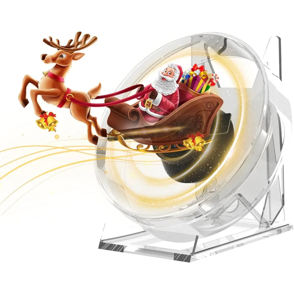 Mini 3D Holographic Projector Fan – LED Hologram Display