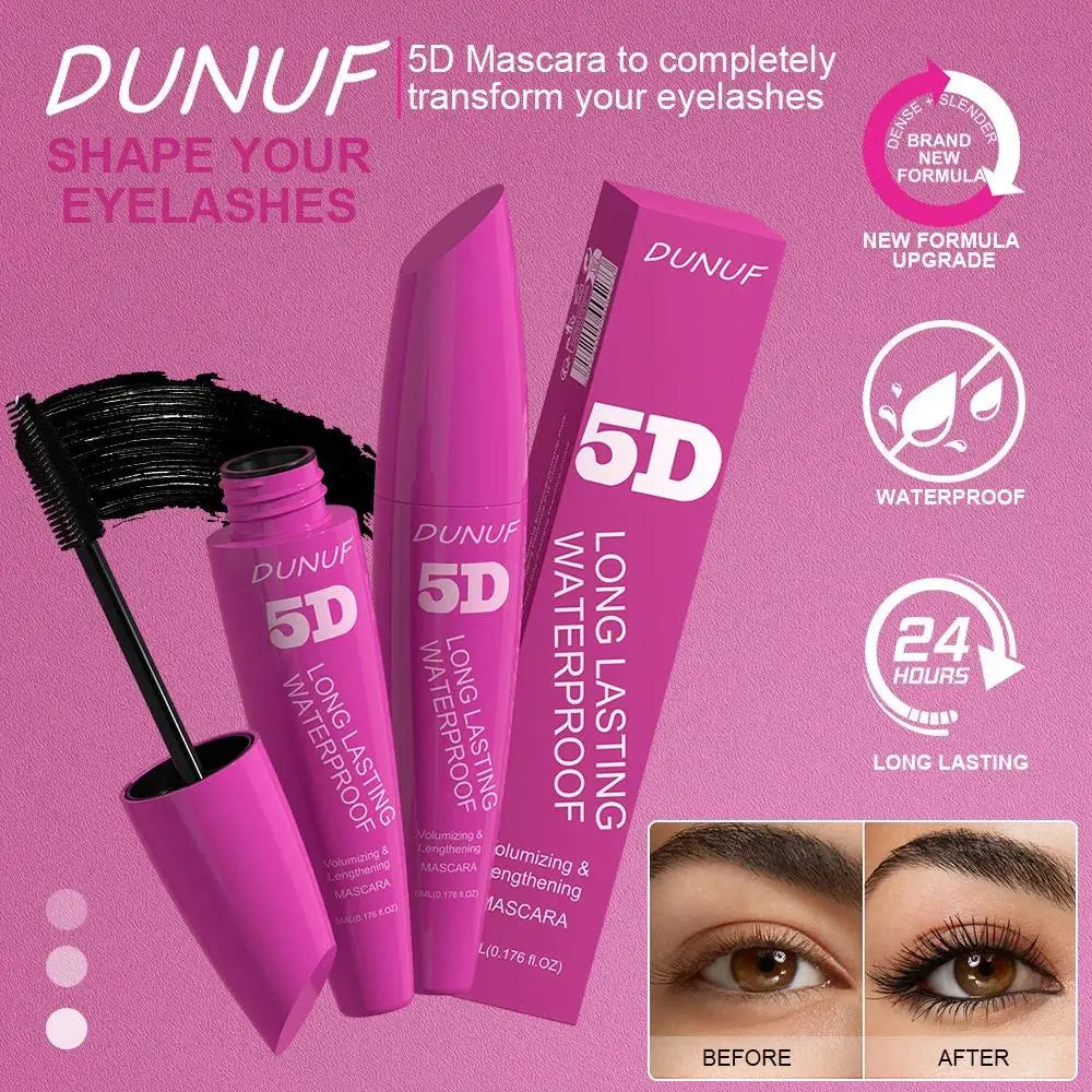 Cmaadu 5D Waterproof Volumizing Mascara – 24H Lengthening