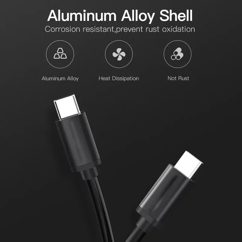 100W USB-C to USB-C Fast Charge Cable | 1M & 2M PD Cord
