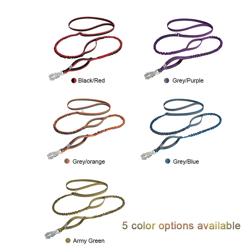 TRUELOVE Dog Leash Heavy Duty with Quick Release/Locking Frog Clip Waterproof Tactical Multi-function Bungee Cobra Buckle YL1833 Peaceful Pleasures Health and Wellness
