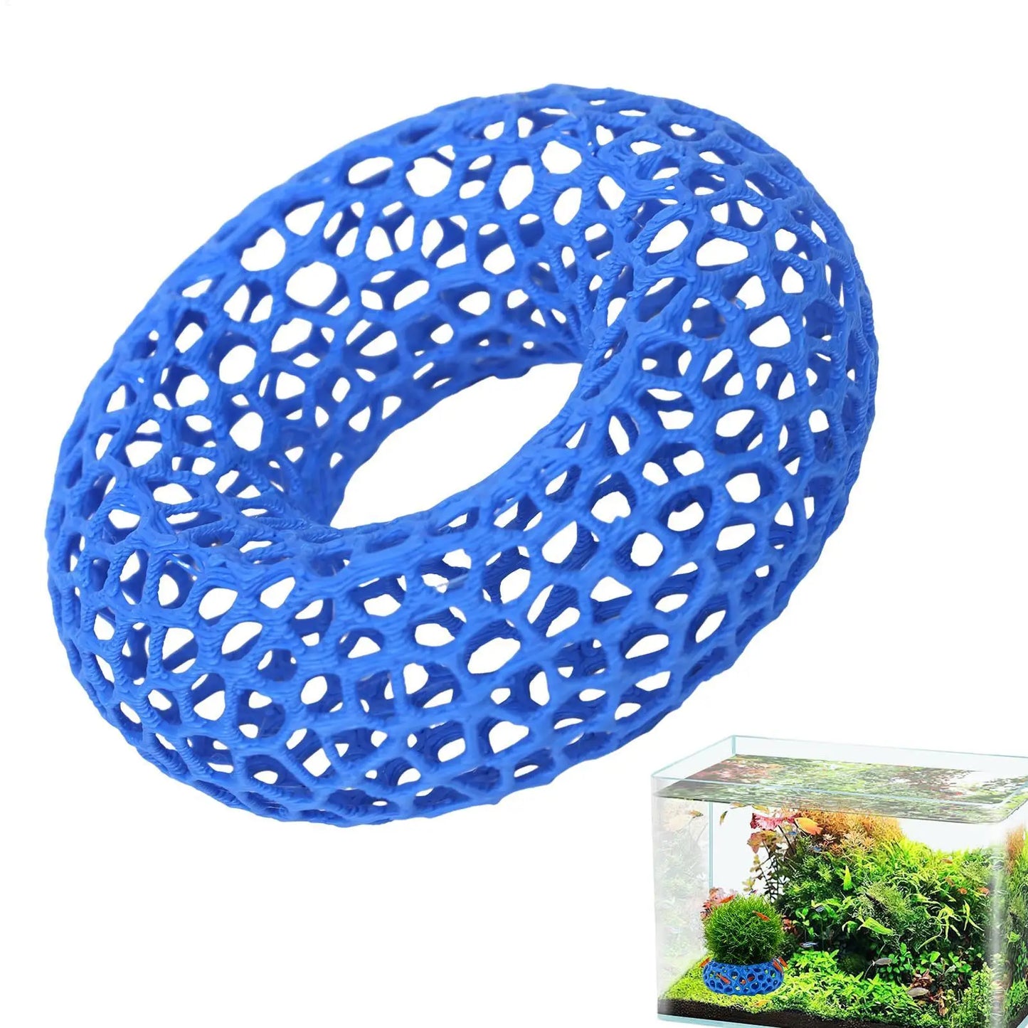 Aquarium Shrimp Cave Hideout | Betta Fish Tunnel Tank Decor