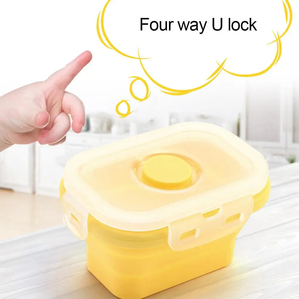 4pcs Refrigerator Organizer Food Storage Container with Lid Handle Fresh-Keeping Box Case Fridge Reusable Crisper Storage Peaceful Pleasures Health and Wellness
