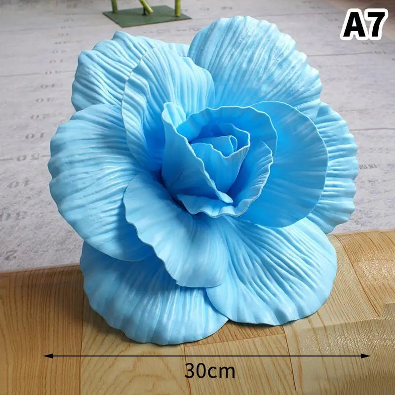 PE Foam Simulation Rose Flower Heads | Wedding & Party Decor
