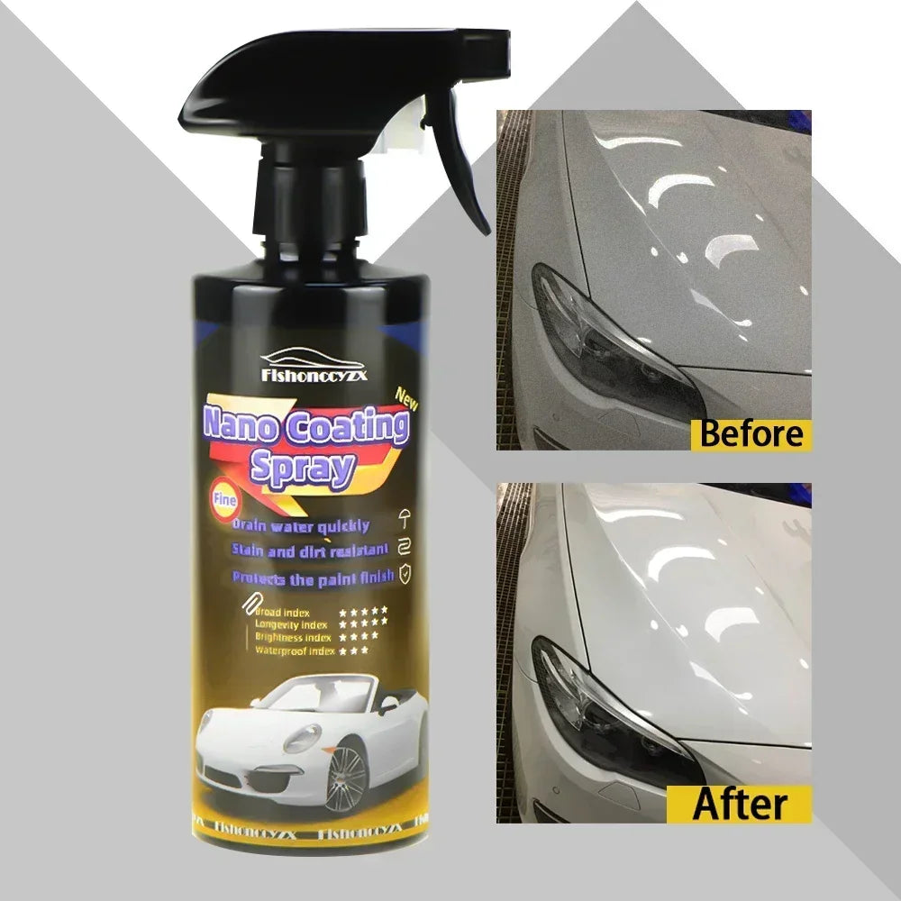 Ceramics for Cars Coating 1500ML 9H Nano Liquid Glass Plated Crystal Hydrophobic Waterproof Polishing Paint Hardness Car Polish Peaceful Pleasures Health and Wellness