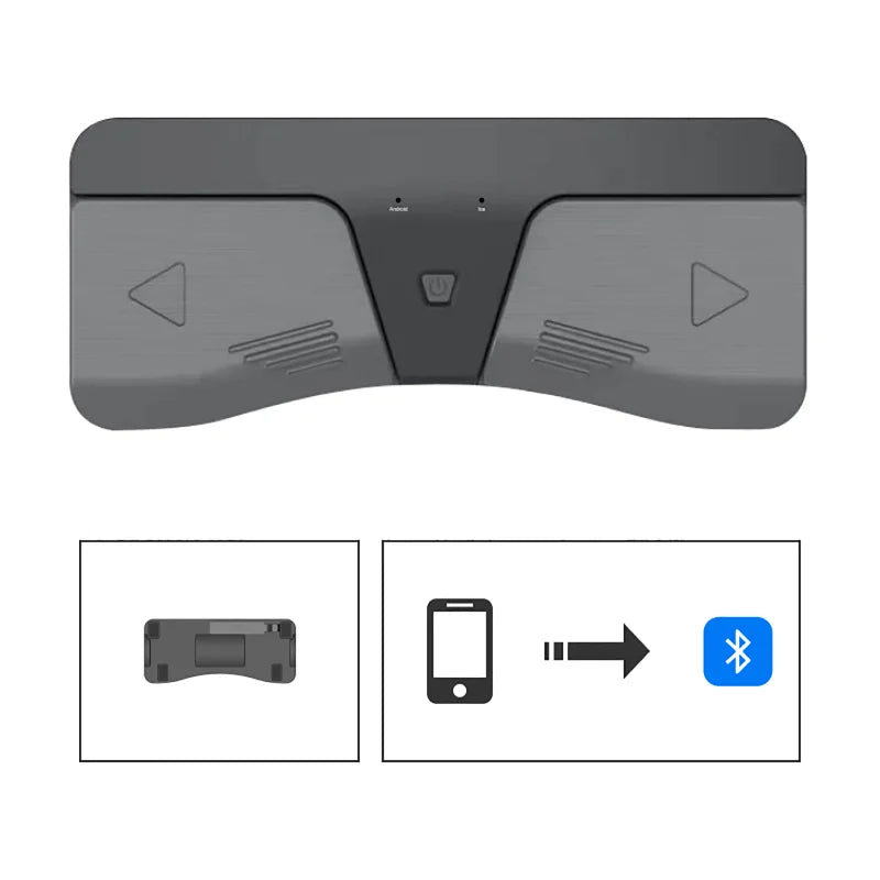 Wireless Page Turner Pedal Bluetooth Turning Remote Foot Control