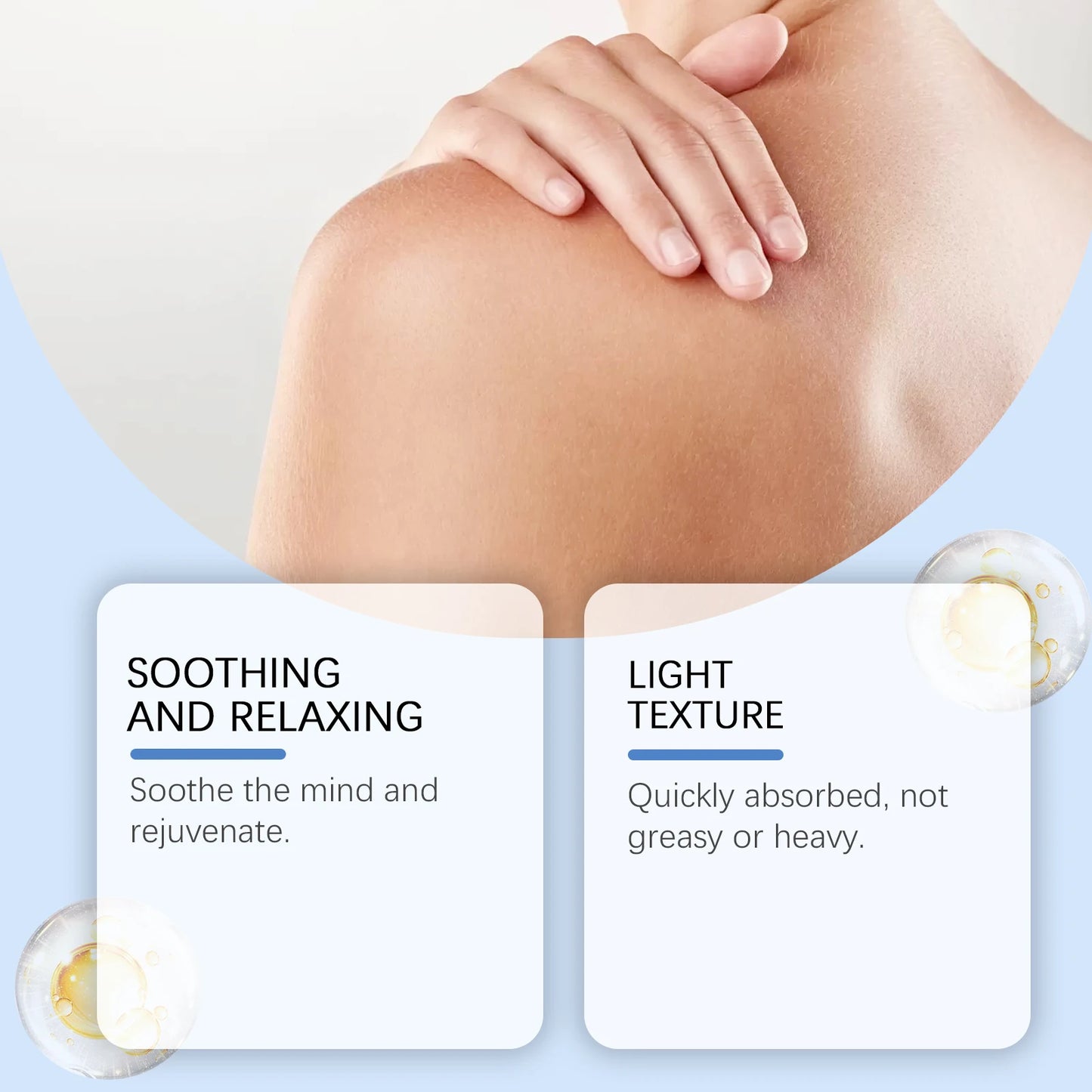 Blue Lotus & Moringa Dry Body Oil – Nourishing 60ml | OceAura