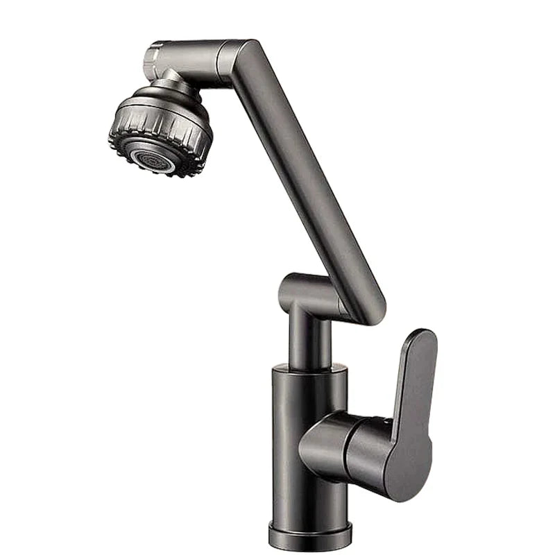 Rotating Dual-Mode Kitchen & Bathroom Faucet – Hot & Cold