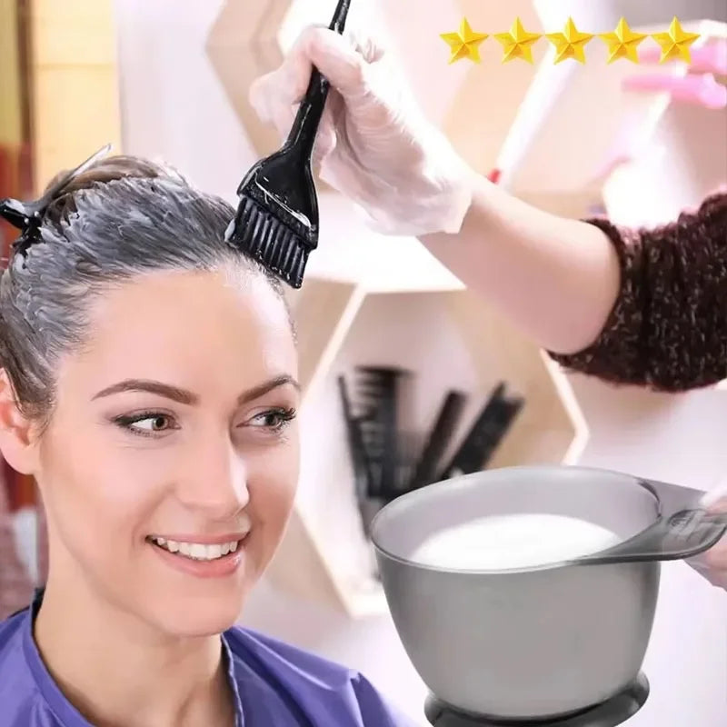 6-Piece Professional Hair Coloring Kit – Salon & Home