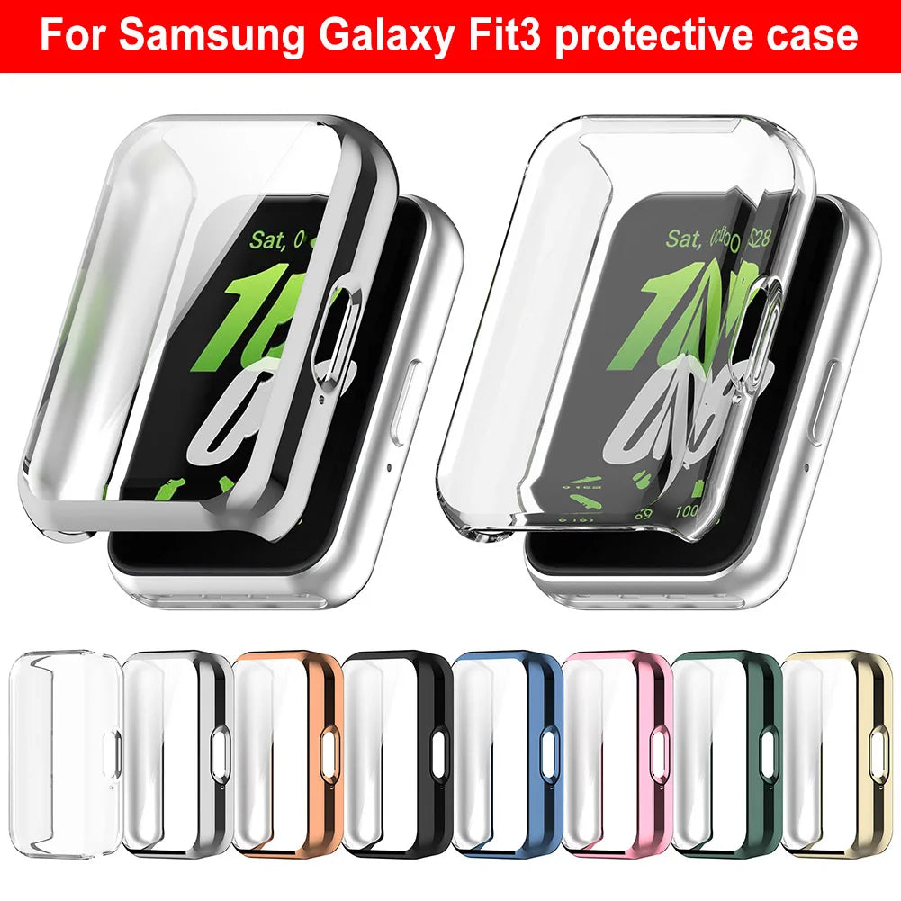 Samsung Galaxy Fit 3 TPU Bumper Case with Screen Protector Peaceful Pleasures Health and Wellness
