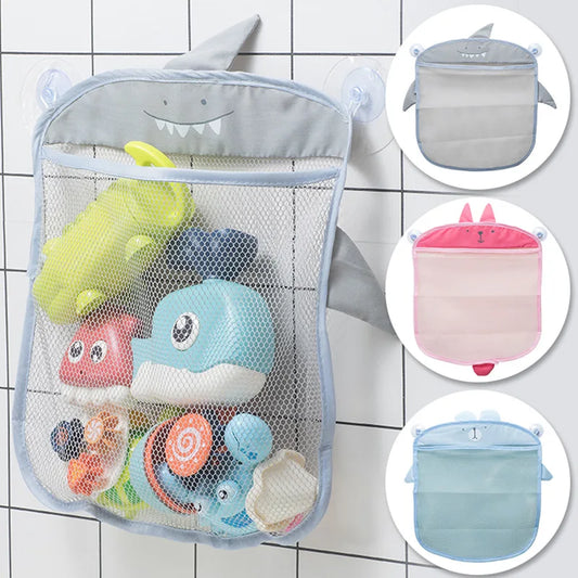 Bath Toy Organizer Mesh Net Bag – Quick Dry Bathroom Storage Toy Storage Bag Peaceful Pleasures Health and Wellness