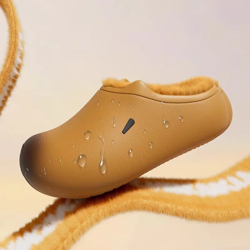 Women's cute shoes winter outdoor waterproof shoes indoor heated cotton slippers men's non-slip home slippers children's shoes Peaceful Pleasures Health and Wellness