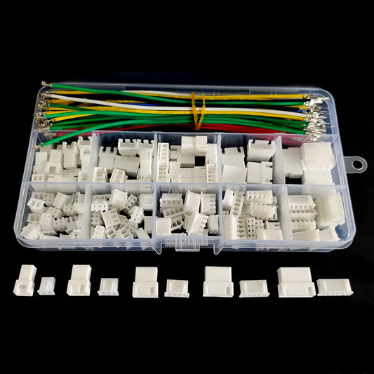 JST XH 2.54mm Pitch Male Female Extension Cable and 22AWG Pre-Crimped Silicone Cable 2 3 4 5 6 Pin Housing XH2.54 Extension Cord Peaceful Pleasures Health and Wellness Default Title
