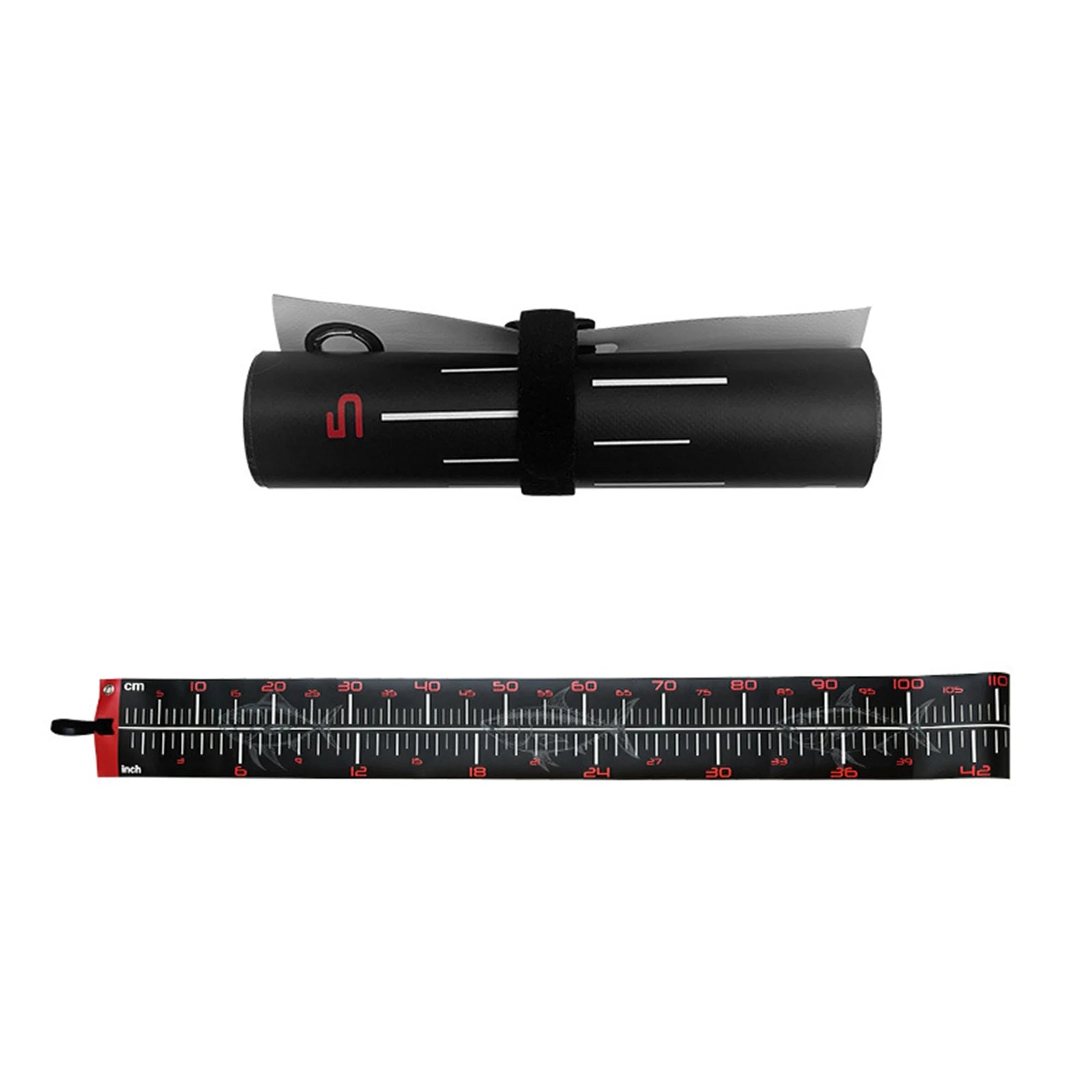 110CM Waterproof Fish Measuring Ruler Dual Scale Fish Measure Ruler Multi-Purpose Fishing Tape for Boats Sailboats Yachts Kayaks Peaceful Pleasures Health and Wellness