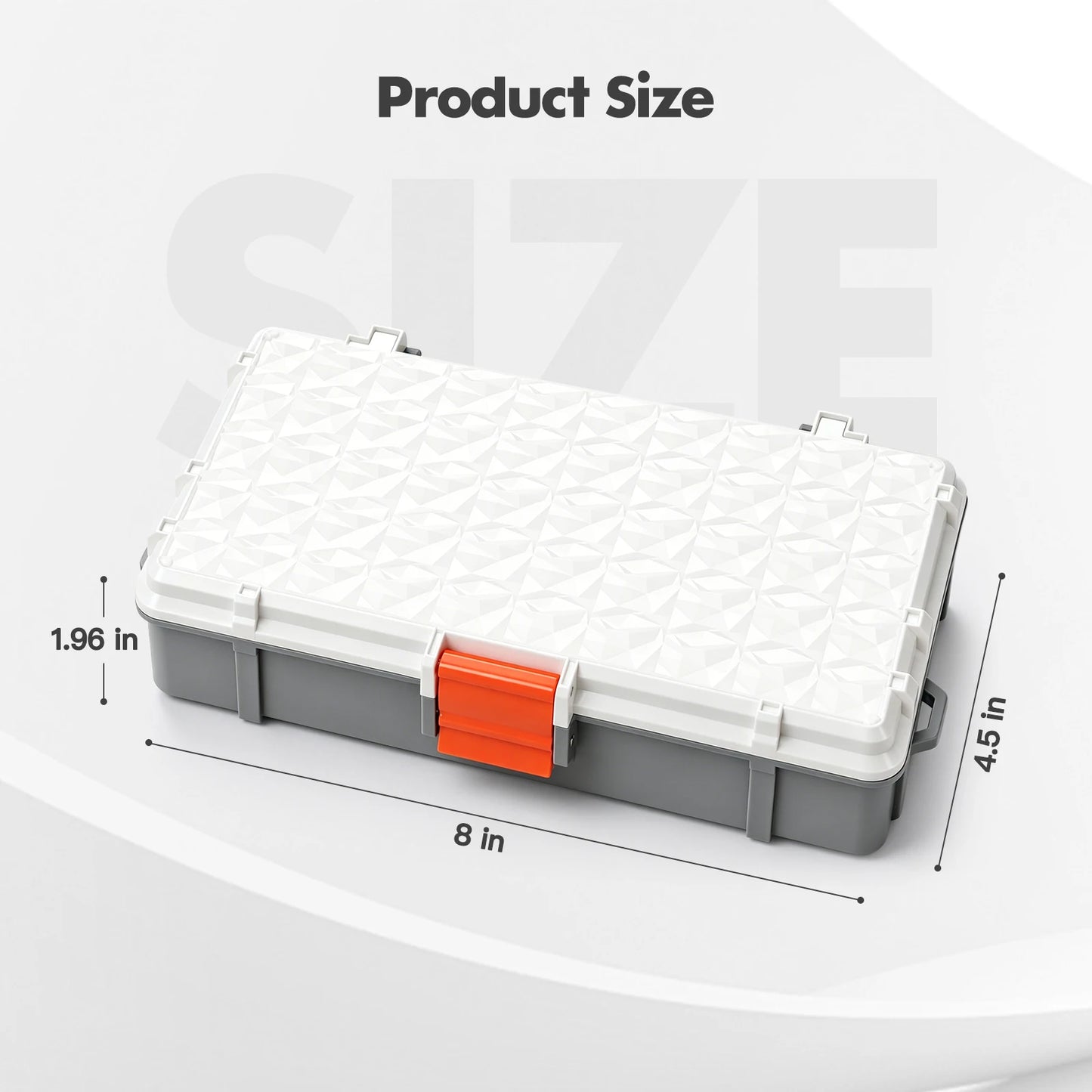 For DJI Pocket 4 Hard Case IP67 Waterproof Shockproof Travel Storage Box With Silicone Liner Carabiner Lanyard Peaceful Pleasures Health and Wellness