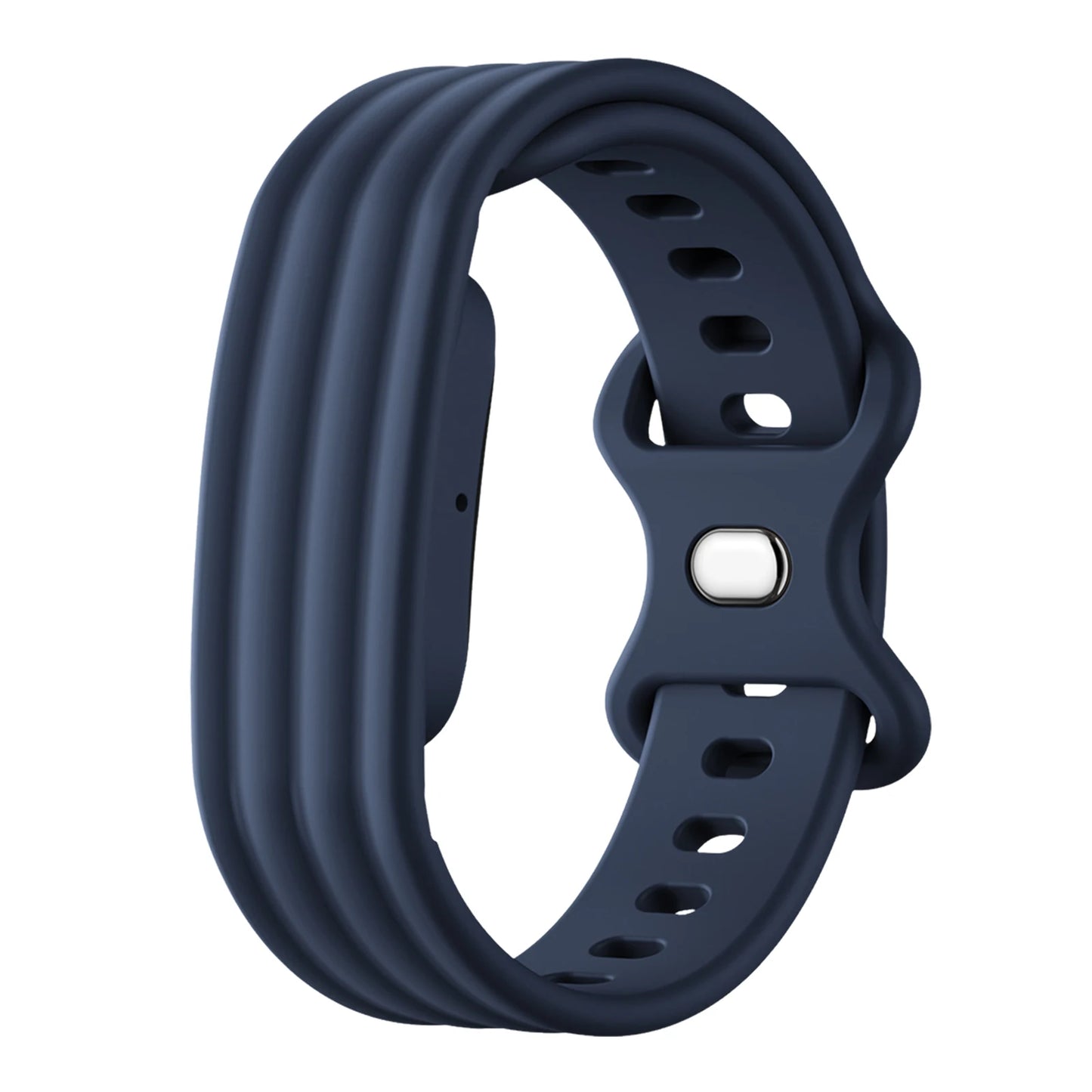 Silicone Sport Band For Google Fitbit Air Portable Fitness Tracker Band Adjustable Buckle Replacement Straps for Everyday Wear Peaceful Pleasures Health and Wellness Original Blue large 283mm