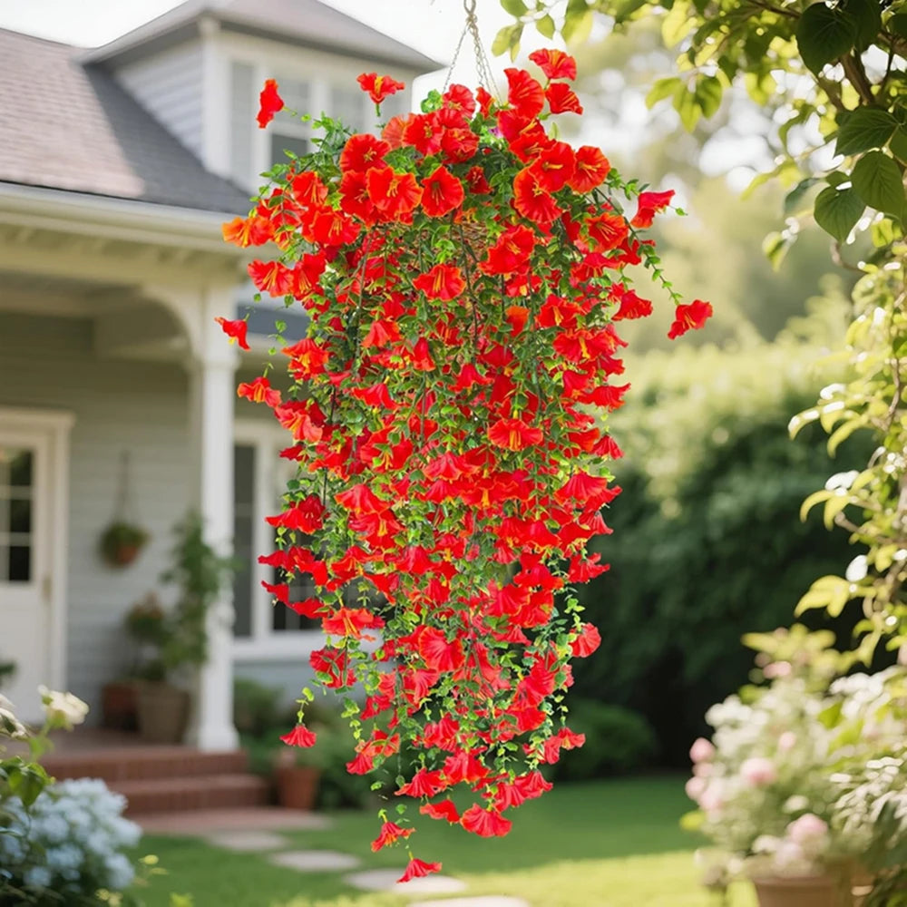 Artificial Morning Glory Vine Flowers – Wedding & Home Decor