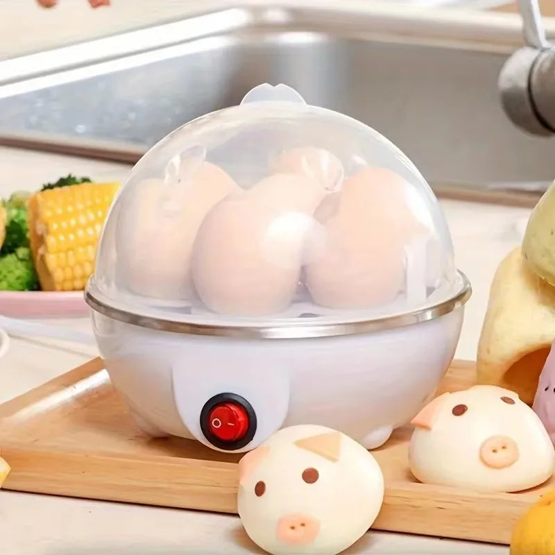 220V Rapid Multifunctional Electric Steamer Egg Boiler Mini Cooker for Corn Milk Eggs Kitchen Cooking with EU US Plug Peaceful Pleasures Health and Wellness