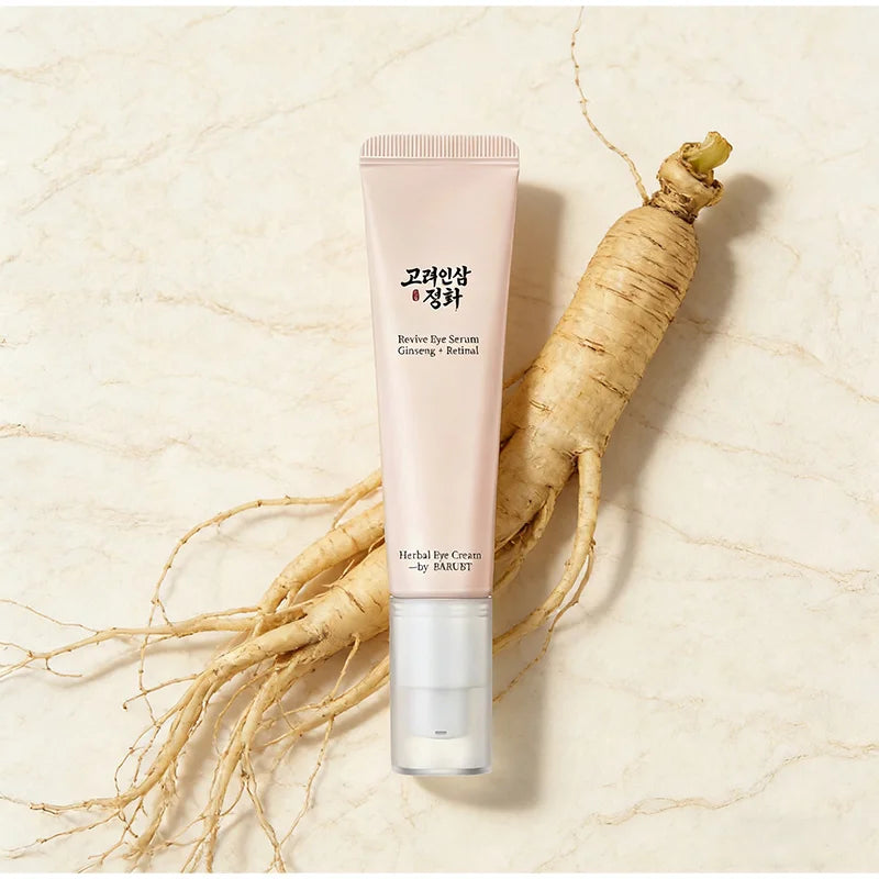 Korean Beauty Revitalizing Eye Serum, Retinol Niacinamide Eye Serum Tightening Moisturizing Reduce Fine Lines Herbal Eye Cream Peaceful Pleasures Health and Wellness